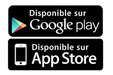 Image des stores d'applications